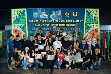 Pelti Kubar Sukses Gelar Borneo Dahau Cup 2025