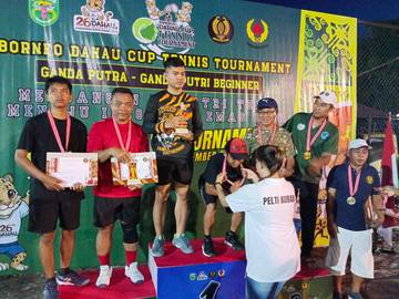 Pelti Kubar Berkomitmen Tingkatkan Pembinaan Atlet Tenis Lokal