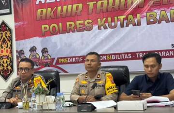 Pengungkapan Kasus Polres Kubar Turun Sepanjang 2025