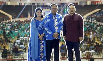 Perayaan Natal Antarlembaga Kubar Meriah, Bupati Edwin Ajak Tebarkan Kebaikan