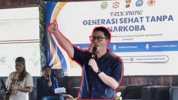 Fandy Kerispatih Meriahkan Kampanye Anti Narkoba di Kutai Barat