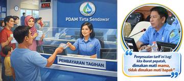 Ini Alasan PDAM Tirta Sendawar Usulkan Penyesuaian Tarif 9 Persen