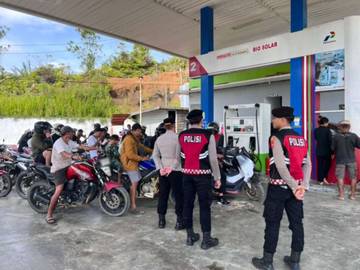 Polres Mahakam Ulu Tingkatkan KRYD Jaga Kamtibmas