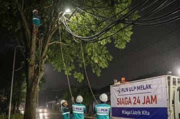 PLN Perkuat Pemeliharaan Jaringan Antisipasi Cuaca Ekstrem di Kubar