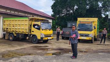 Polres Kubar Limpahkan Truk Kayu Ilegal Besiq ke KPHP Damai