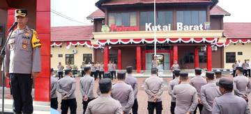 Wakapolres Kubar Perintahkan Provos Awasi Anggota Terkait Barang Ilegal