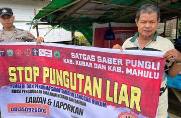 Berantas Praktik Ilegal, Polsek Damai Gencarkan Sosialisasi Saber Pungli