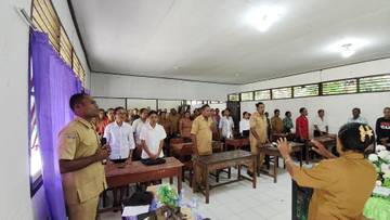 Disdikbud Yapen: Dukung Pelatihan Kurikulum Merdeka Belajar dan PPM Calistung
