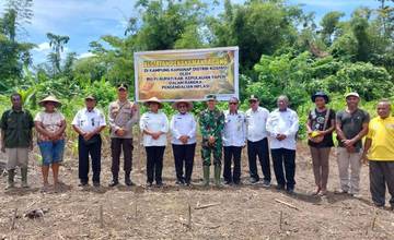 Kodim Yawa Dukung Program Penanaman Jagung 