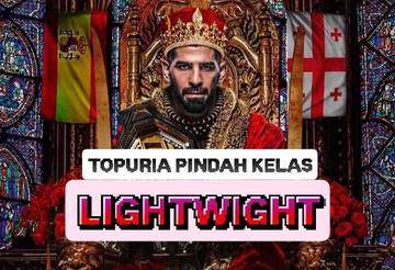 Resmi! Ilia Topuria Pindah Kelas Lightweight