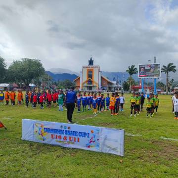 Turnamen Cup U10 dan U11 di Ikuti 15 Grup Yapen