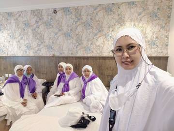 Jamaah Haji Serui Kondisi Prima Siap ke Arafah