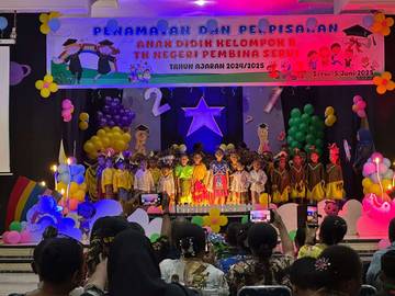  TK Pembina Lepas 62 Anak Didik