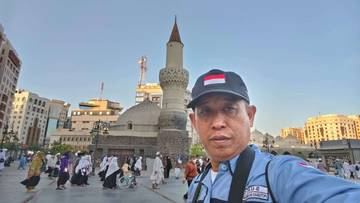 Jamaah Haji Serui Laksanakan Arbain di Masjid Nabawi 