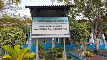 Cuaca Buruk Waropen Putuskan Kabel Optik Jaringan 4G