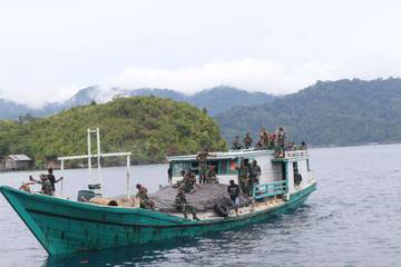 Kodim 1709/Yawa Berangkatkan 1SSK Satgas Pra TMMD