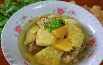 Resep Sup Ayam PaNas (Pare Nanas)