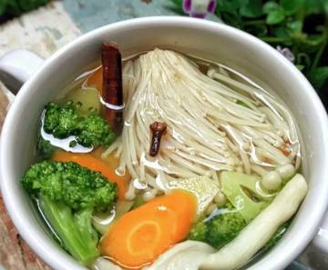 Resep Sup Jamur Perontok Lemak