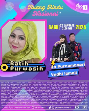 Ratih Purwasih Berbagi Cerita di Ruang Rindu