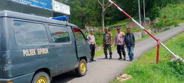 Pengamanan Objek Wisata di Kec. Sipirok, Polri-TNI Bersinergi