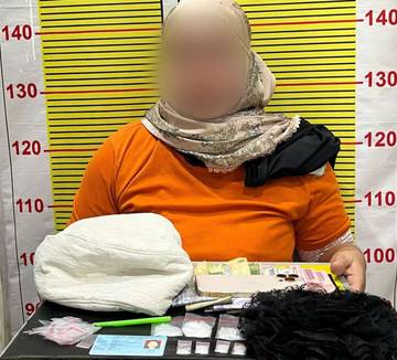 Polres Tapsel Tangkap Wanita Diduga Bandar Sabu Paluta