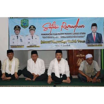 Bupati Paluta Gelar Safari Ramadan di Desa Hajoran