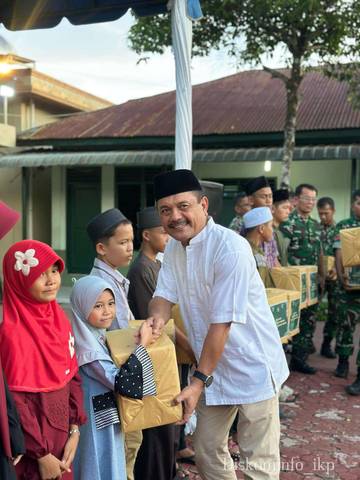 Kodim 0211/TT Gelar Buka Puasa Bersama Forkopimda Sibolga