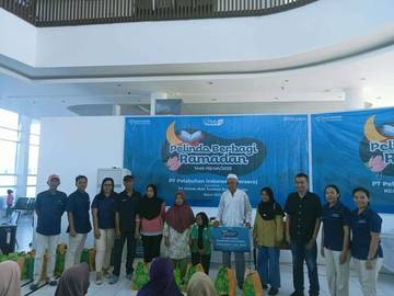 Pelindo Multi Terminal Branch Sibolga Bagikan Bantuan Ramadan