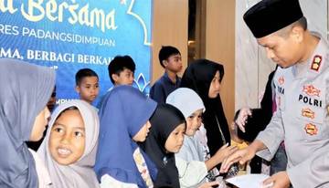 Polres Padangsidimpuan Laksanakan Buka Puasa dan Pemberian Tali Asih