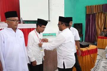 Wali Kota Padangsidimpuan Hadiri Bimbingan Manasik Haji 