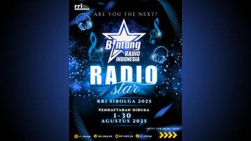  RRI Sibolga Gelar Bintang Radio 2025