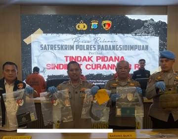 Polres Padangsidimpuan Ungkap Sindikat Curanmor dan Curat