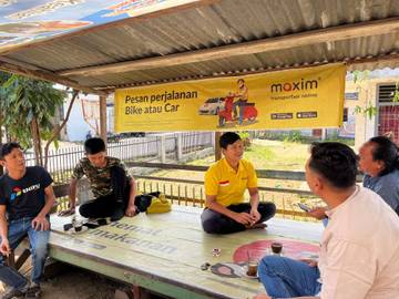 Polres Padangsidimpuan Jalin Silaturahmi dengan Driver Ojol
