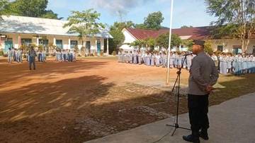 Polres Tapteng Gelar Police Go To School di