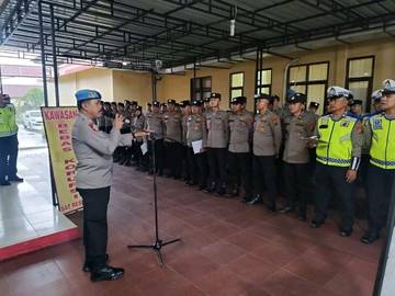 Personel Polres Tapteng Dapat Pembekalan Sistem Whistleblower
