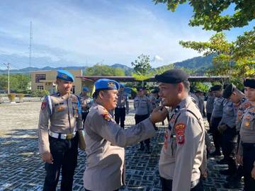 Propam Polres Tapteng Gelar Operasi Gaktibplin Personel Polri