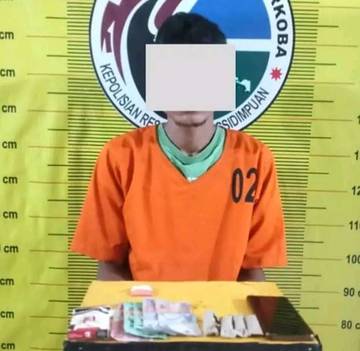 Satresnarkoba Amankan Empat Paket Ganja Dari Residivis