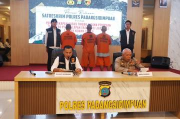 Polres Padangsidimpuan Ungkap Kasus Penipuan Jual Beli Sapi