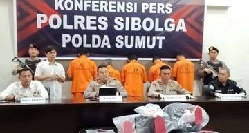 Polres Sibolga Tangkap 5 Pelaku Pengeroyokan Arjuna
