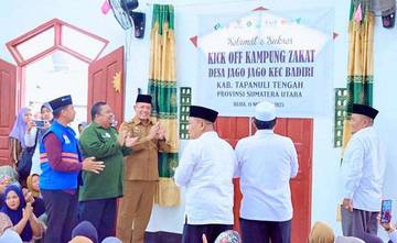 Desa Jago-jago Tapteng Ditetapkan Jadi Kampung Zakat