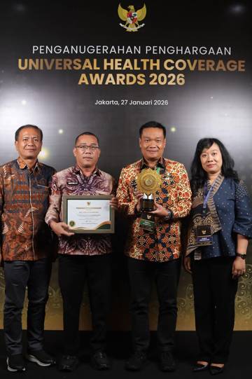 Pemerintah Kabupaten Humbahas Raih Penghargaan UHC Award 2026