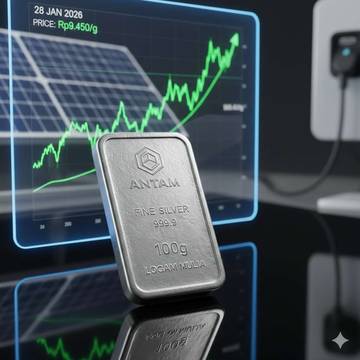 Harga Perak Antam Pecah Rekor, Segera Cek Prospeknya