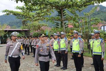 Polres Tapteng Gelar Operasi Keselamatan Toba 2026