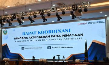 Bupati Humbang Hasundutan Hadiri Rakor Penataan Perkotaan Pariwisata