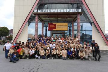 Bupati Humbahas Hadiri Bakti Sosial HUT ke-18 Gerindra