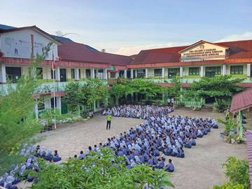 Pelajar SMPN 3 Diberi Edukasi Tertib Lalu Lintas