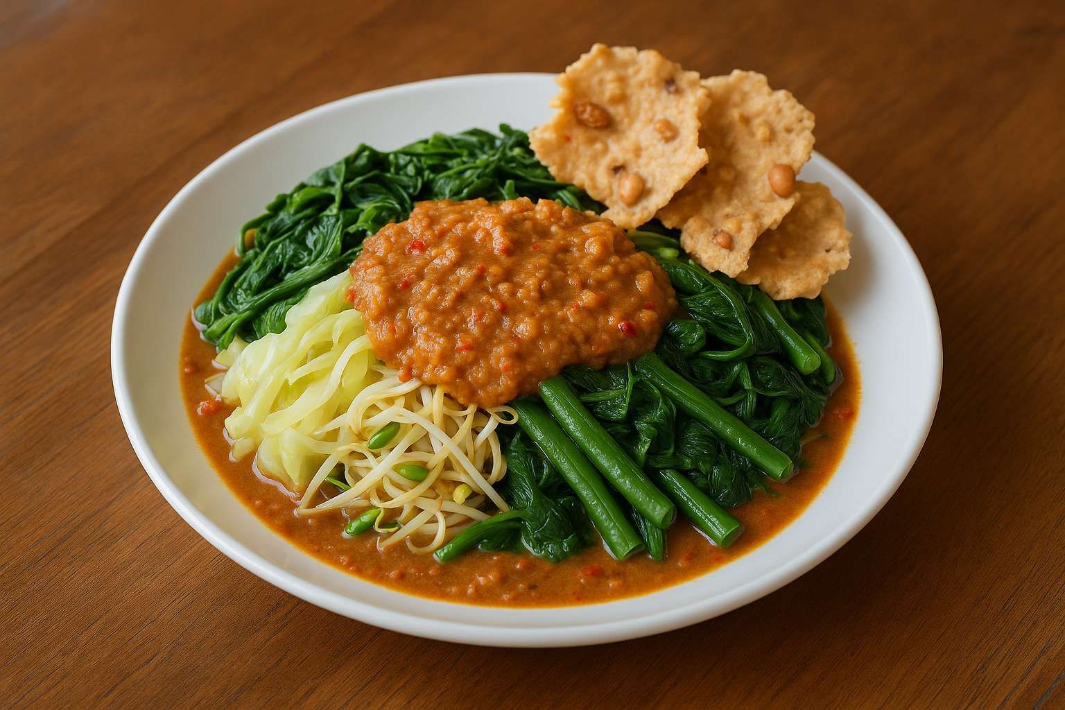 Cara Membuat Pecel Sayur Praktis, Enak, dan Sehat!
