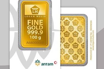 Harga Emas Antam Naik Jadi Rp1,546 Juta