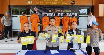 Komitmen Polres Buleleng Perangi Narkoba Demi Generasi Sehat