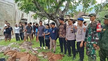 Polisi Selidiki Penemuan 22 Penyu Hijau di Pemuteran